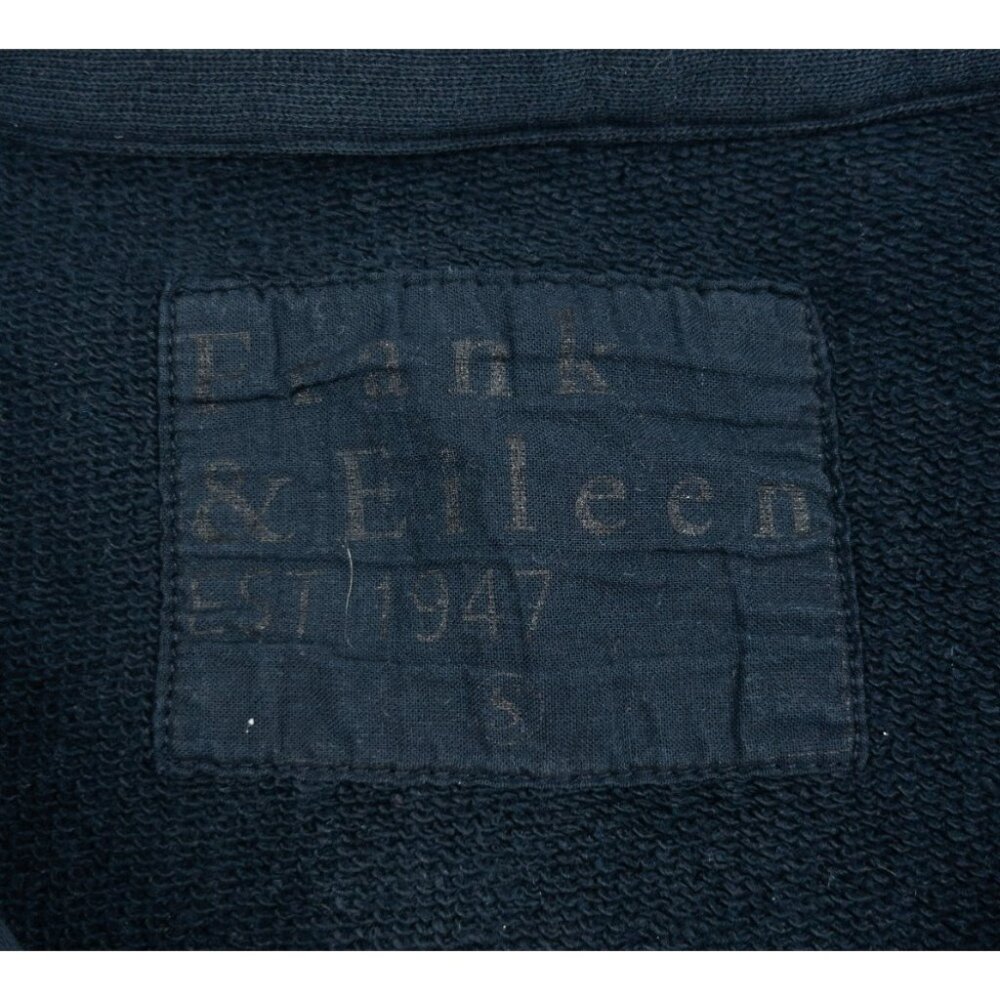 Frank & Eileen Tee Lab Sweatshirt Women's Small Black Patrick Pullover Henley - Picture 2 of 12